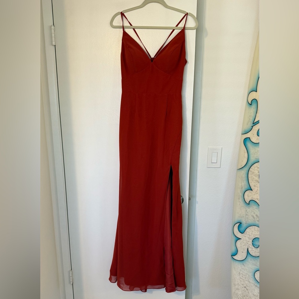 Rust, Corset Back AW Bridal (Brand New) Dress